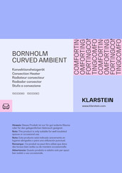 Klarstein Bornholm Curved Ambient Mode D'emploi