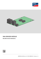 SMA MD.SEN-US-40 Mode D'emploi