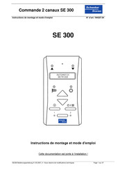Schenker Storen SE 300 Instructions De Montage Et Mode D'emploi