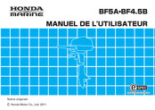 Honda Marine BF5A Manuel De L'utilisateur