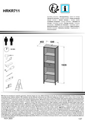 Forte High Rock HRKR711 Notice De Montage