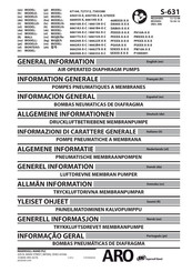 Ingersoll Rand DA005 Serie Information Générale
