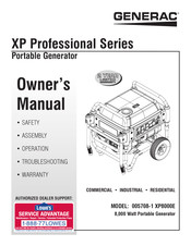 Generac XP Professional Serie Manuel D'entretien