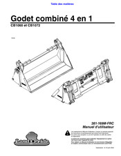 Land Pride CB1060 Manuel D'utilisateur