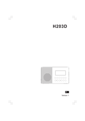 Sangean H203D Mode D'emploi