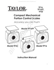Taylor Trust TP32 Manuel D'instructions