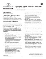 SNOWJOE 24V-X2-13SS-CT Manuel D'utilisation