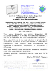 PHYTO-PLUS BIO REACTION SYSTEM SBR-7000 Livret De L'utilisateur