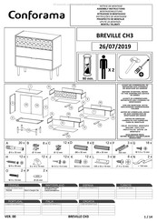 CONFORAMA Breville CH3 Notice De Montage