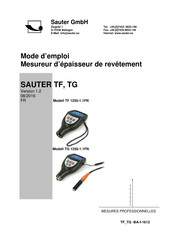 Sauter TF 1250-1.1FN Mode D'emploi