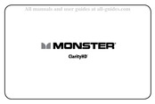 Monster ClarityHD 100 Mode D'emploi
