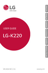 LG K220 Guide De L'utilisateur