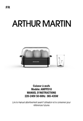 ARTHUR MARTIN AMPPD10 Manuel D'instructions