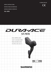 Shimano DURA-ACE ST-7970 Instructions De Montage