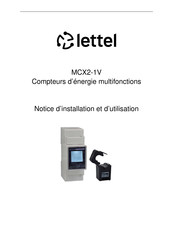 lettel MCX2-1V Notice D'installation Et D'utilisation