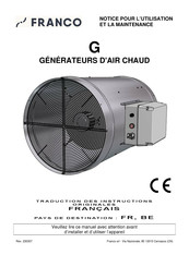 FRANCO G45-40 Mode D'emploi