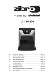 Toyotomi LC-DX320 Manual D'utilisation