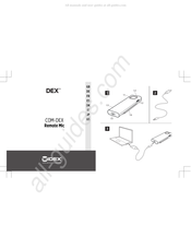 Widex COM-DEX Remote Mic Mode D'emploi