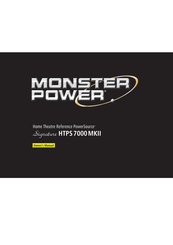 Monster Power Signature HTPS 7000 MKII Mode D'emploi