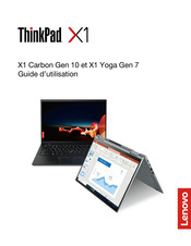 Lenovo ThinkPad X1 Yoga Gen 7 Guide D'utilisation