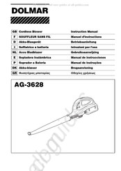 Dolmar AG-3628 Manuel D'instructions