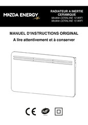 Mazda CERALINE 10 WIFI Manuel D'instructions Original