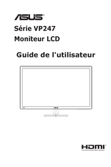Asus VP247 Série Guide De L'utilisateur
