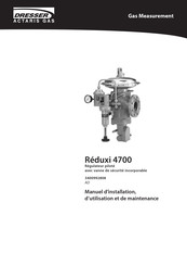 DRESSER Reduxi 4700 Manuel D'installation, D'utilisation Et De Maintenance