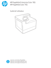 HP PageWide Color 755 Guide De L'utilisateur