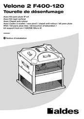 aldes F400 Notice D'installation