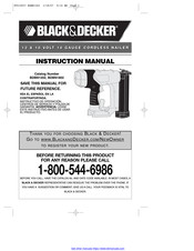 Black & Decker BDBN1802 Mode D'emploi