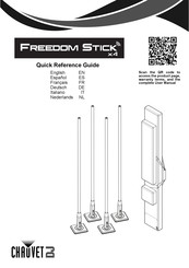 Chauvet DJ Freedom Stick X4 Guide De Référence Rapide