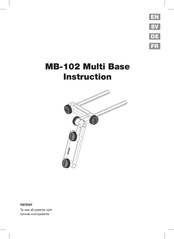 tormek MB-102 Multi Base Instruction