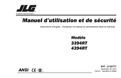 JLG 4394RT Manuel D'utilisation Et De Sécurité