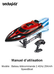 Tech Kidz SpeedBoat TK139 Manuel D'utilisation