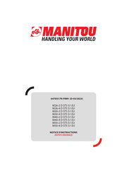Manitou M30-4 D ST5 S1 EU Notice D'instructions