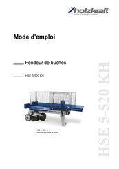 holzkraft HSE 5-520 KH Mode D'emploi