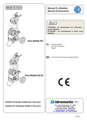 Idromatic Pura Mobile RO-DI Manuel D'utilisation