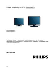 Philips Pro 19HFL3330D/10 Manuel De L'utilisateur