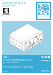 effeff ePED 1386CMC Notice D'installation