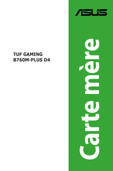 Asus TUF GAMING B760M-PLUS D4 Mode D'emploi