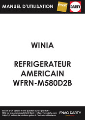 WINIA WFRN-M580D2B Mode D'emploi