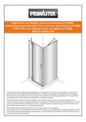 PrimAster EASY-8 Instructions D'installation