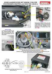 Gemini 932RE Instructions D'installation