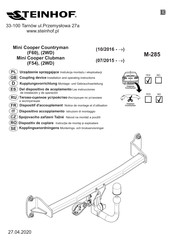 Steinhof M-285 Notice De Montage Et D'utilisation