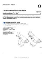 Graco Pro Xp Instructions-Pièces