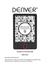 Denver EBO-625 Guide D'utilisation