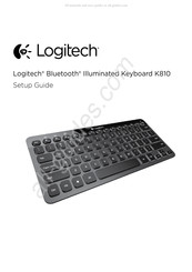 Logitech K810 Guide D'installation