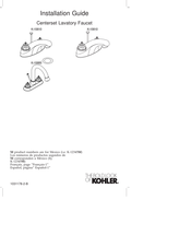 Kohler Coralais K-15885 Instructions D'installation