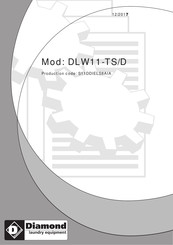 Diamond DLW11-TS/D Notice Pour L'installation, L'utilisation Et L'entretien